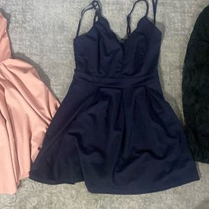 3 size small flowy spring dresses in perfect shape asking $50 obo